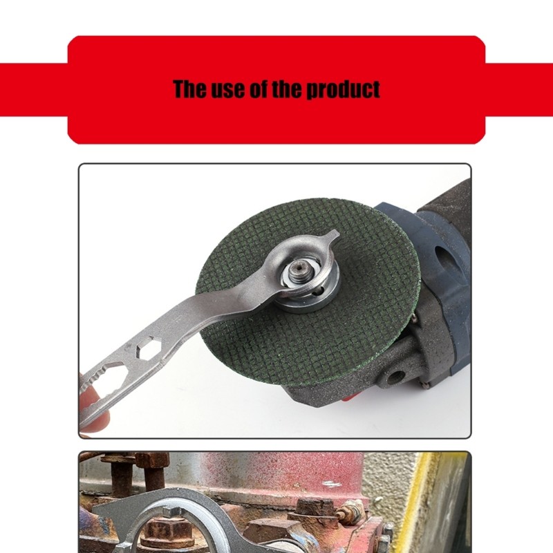 Angle Grinders Spanner Wrench 4 Claw Double Head Wrench Professional Maintenance