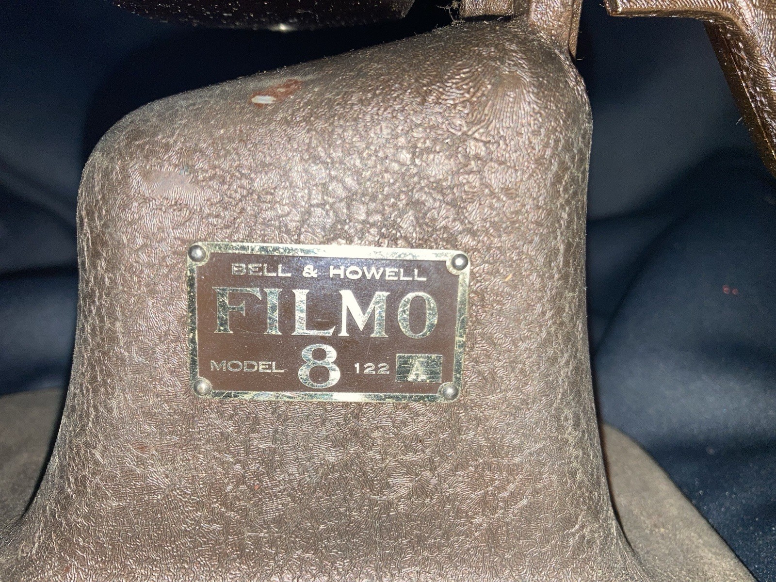 Vintage Bell & Howell Filmo  Design 122 LR 8mm Movie Projector with Case