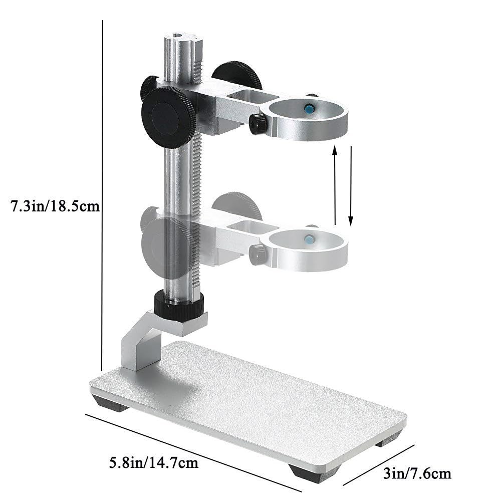 Jiusion Aluminium Alloy Universal Adjustable Alloy, Silver