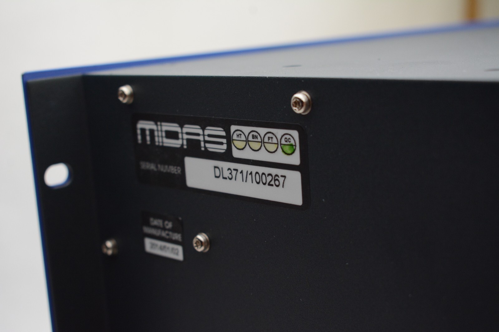 Midas DL371 4 module Audio System Engine for PRO3 New in open Box PRO 3