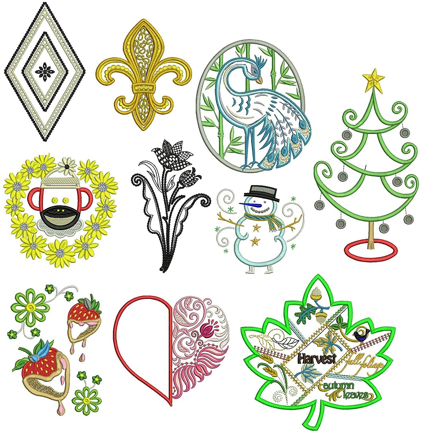 Embroidery Machine Starter Kit Thread, Stabilizer, Designs, Needles, Bobbin etc