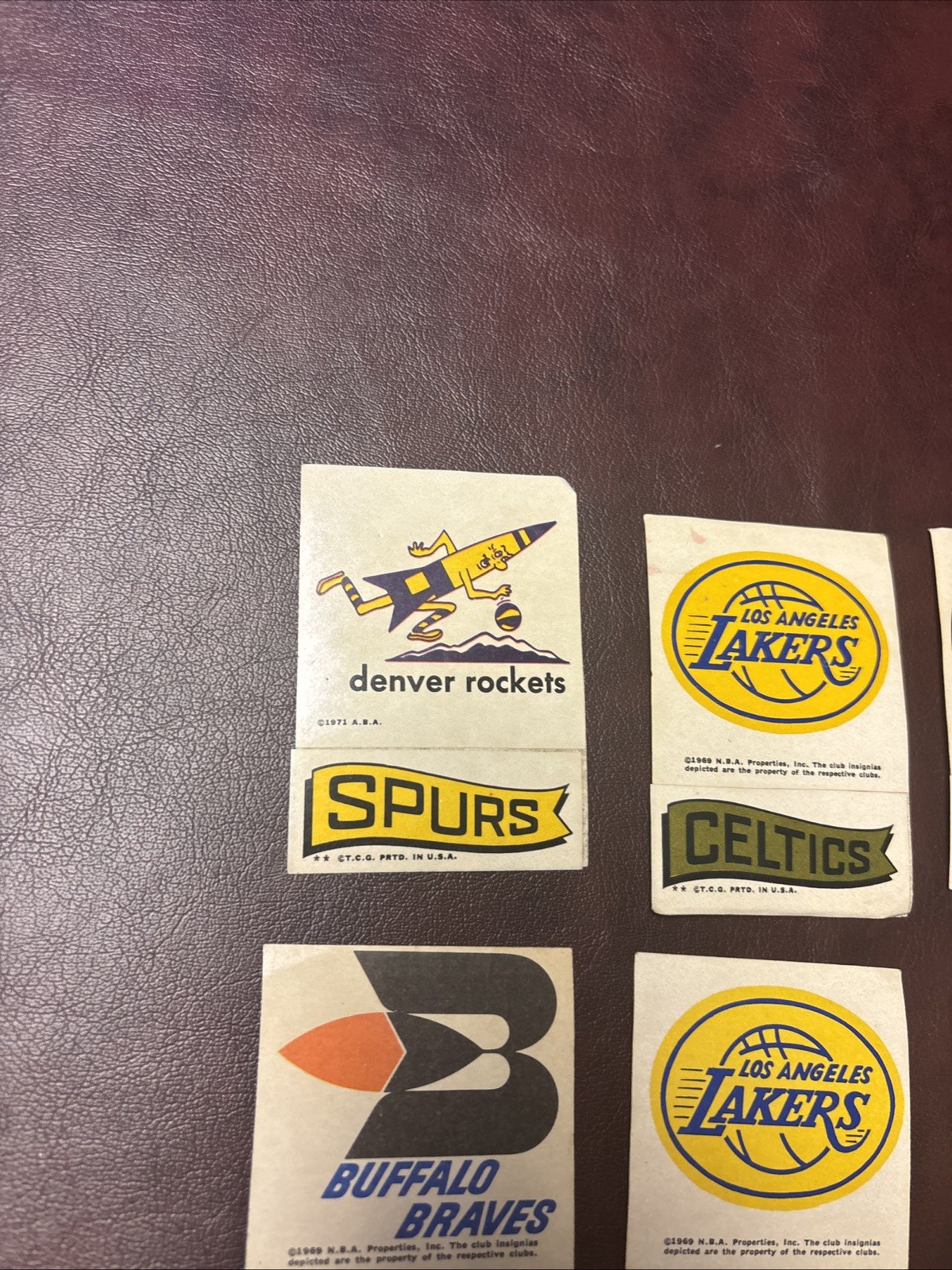 NBA Vintage Stickers (6)