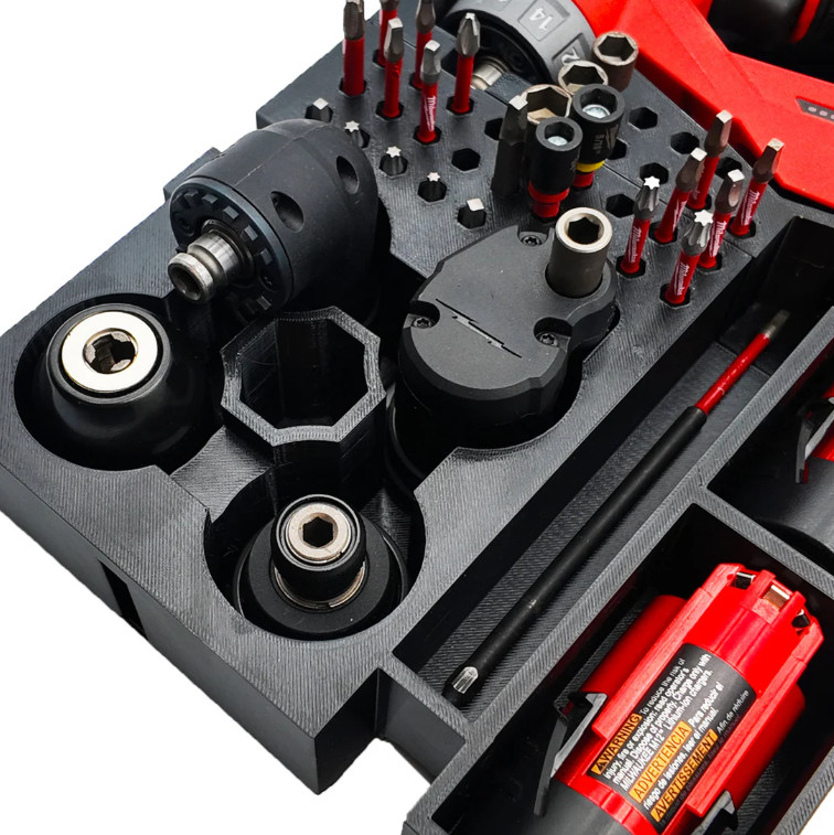 Milwaukee Insert Drawer Liner for M12 FUEL Installation Drill