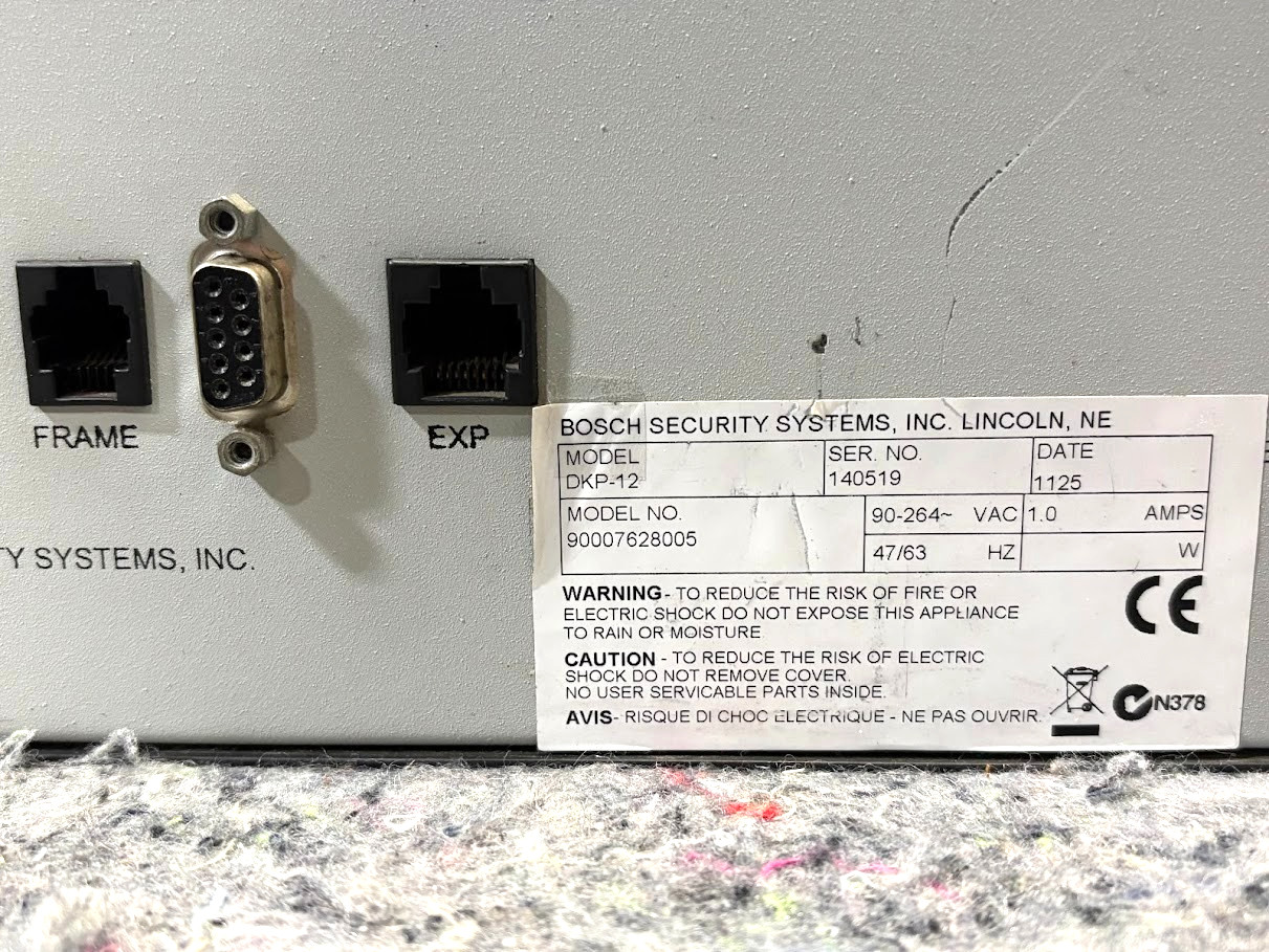 Telex RTS DKP-12 MCP 12-Position Desktop Matrix Key Panel Intercom System