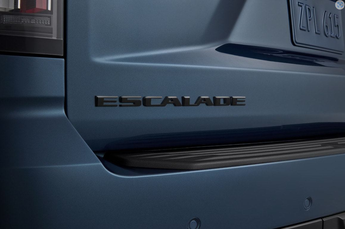 2021-2025 Cadillac Escalade "Escalade" Emblems in Black GM OEM NEW 85053409