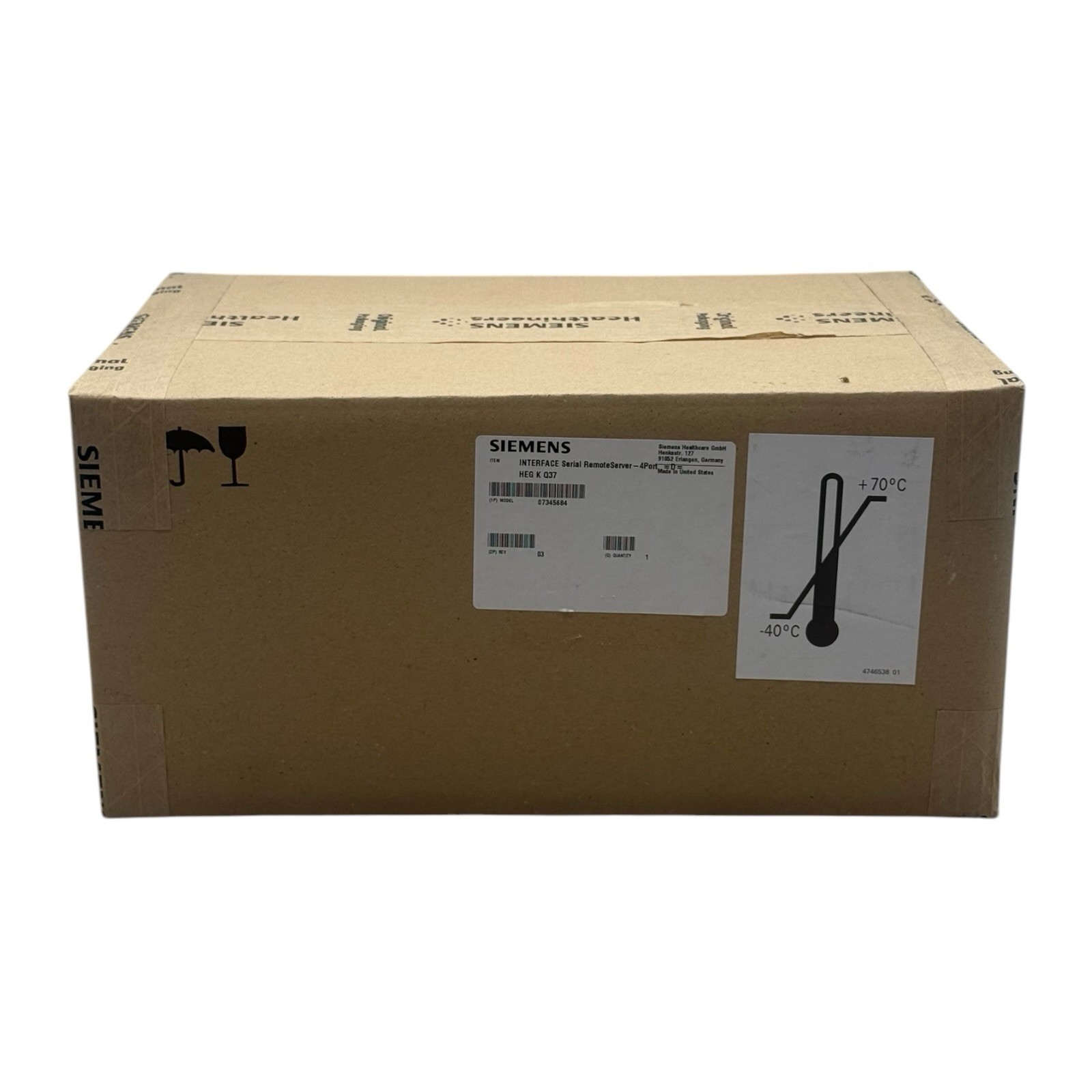 Siemens INTERFACE Serial RemoteServer | 07345684