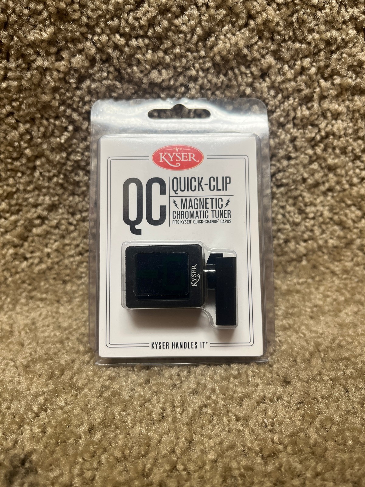 Kyser QC Quick Clip Magnetic Tuner