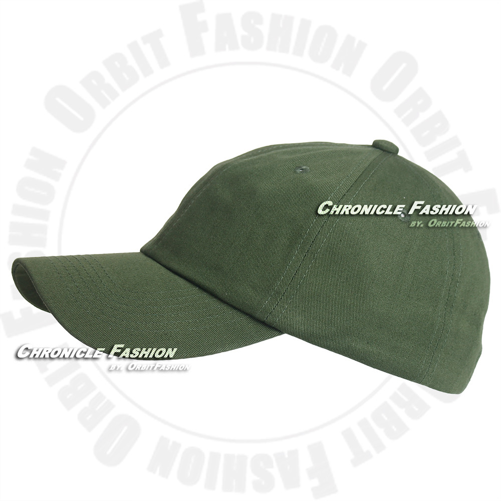Cotton Baseball Cap Washed Adjustable Hat Polo Style Plain Solid Blank Dad Men
