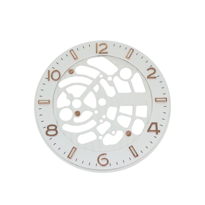 36.5mm New Watch Dial Plate Green Luminous Replacement For NH70 Movement Watch