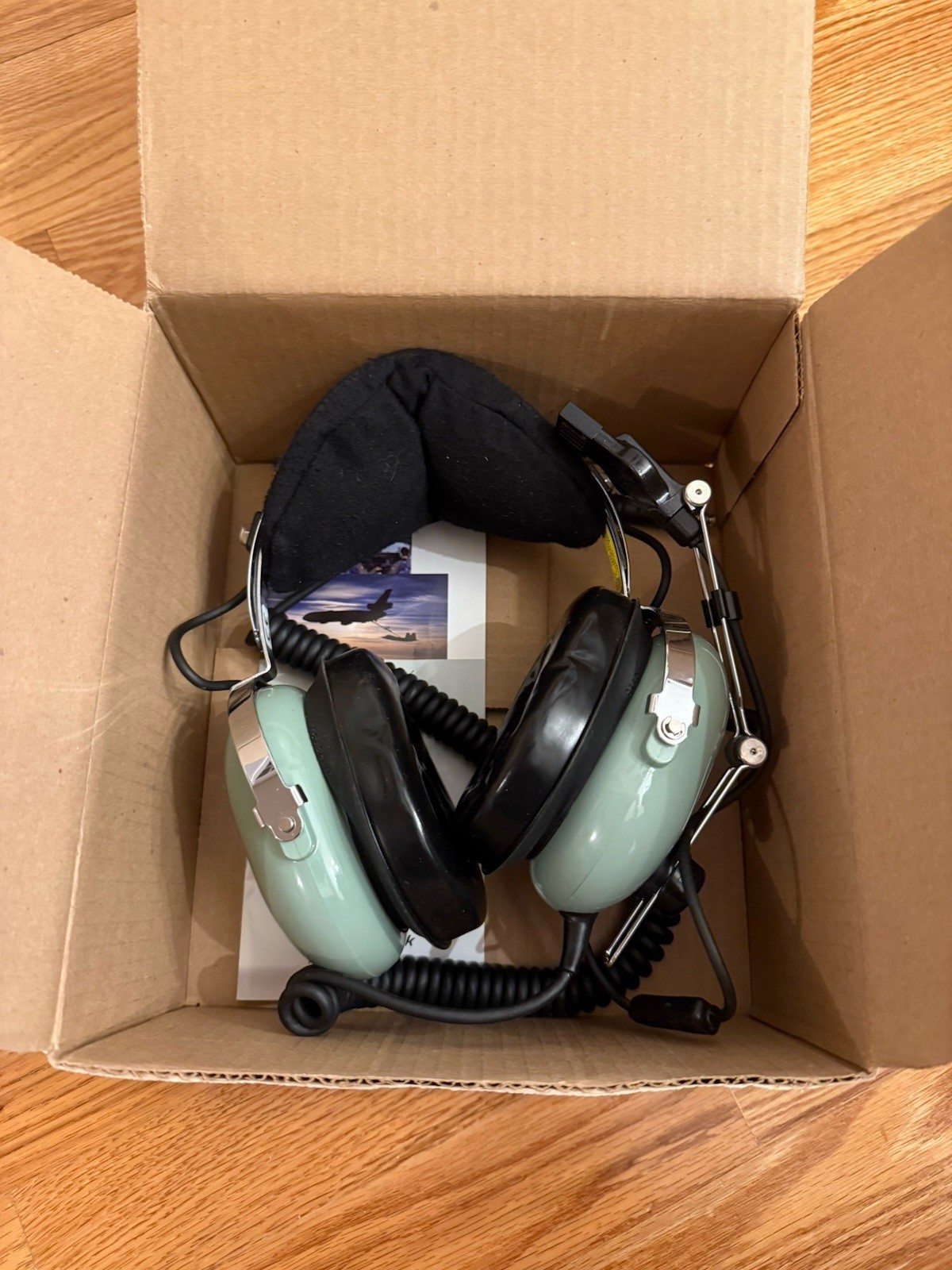David Clark Aviation Headset H10-76 MFG PN 12510G-21 NEW In Box Pilot Equipment