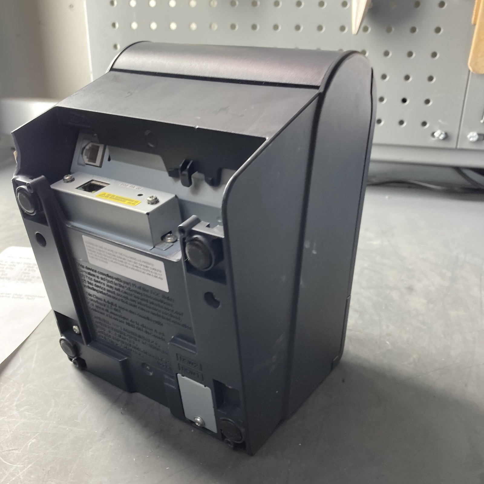 Epson TM-T88V M244A USB + Ethernet Thermal Receipt Printer Door Kick No AC