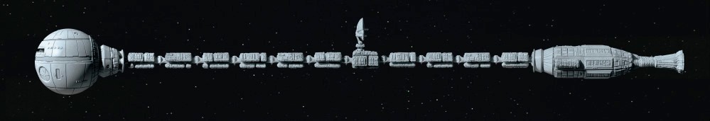 Moebius Models 2001: A Space Odyssey Discovery XD-1 Model Kit, 1:350 Scale