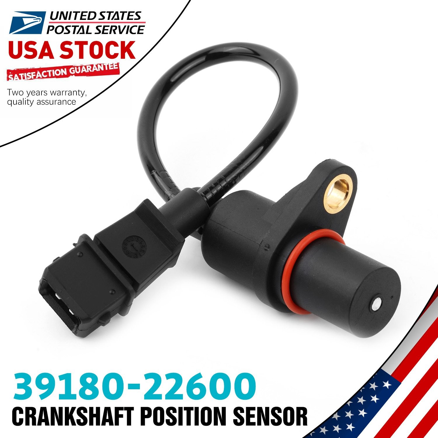 NEW OEM Crankshaft Position Sensor for 2000-2011 Hyundai Accent 39180-22600 X1