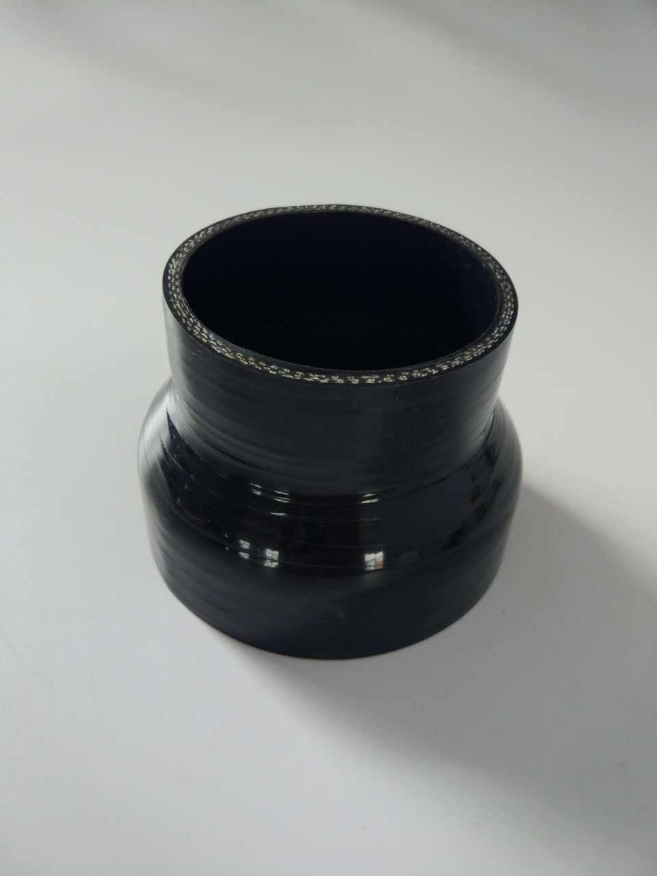 Black 3" to 3.5'' 76/89 Silicone Straight Reducer Intercooler Pipe Hose Turbo