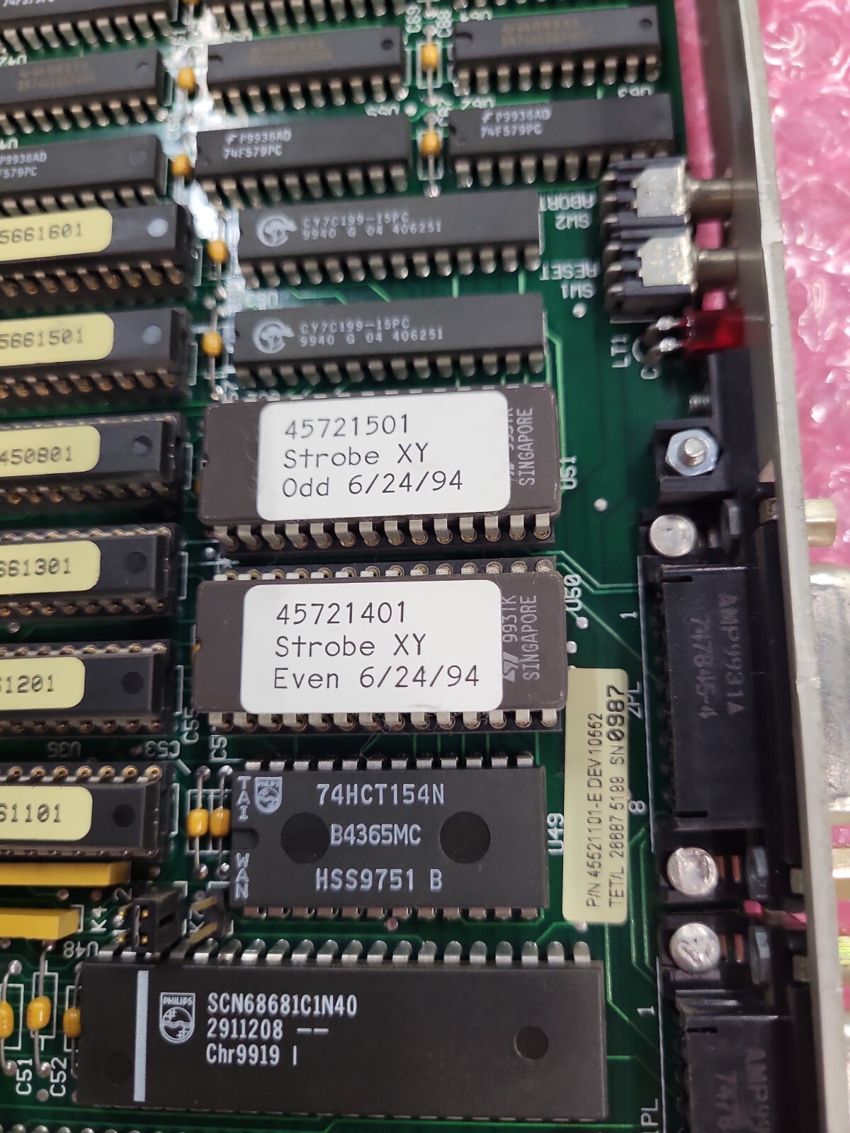 Universal Instruments GSM 45746401 VISION INTERFACE BOARD