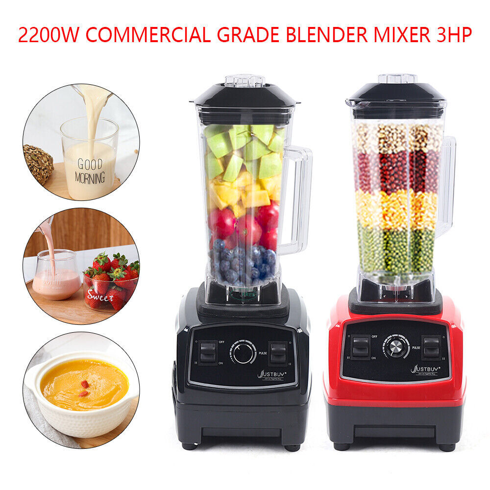 3HP 2L Professional Blender Heavy Duty Commercial Blender Mixer Juicer US