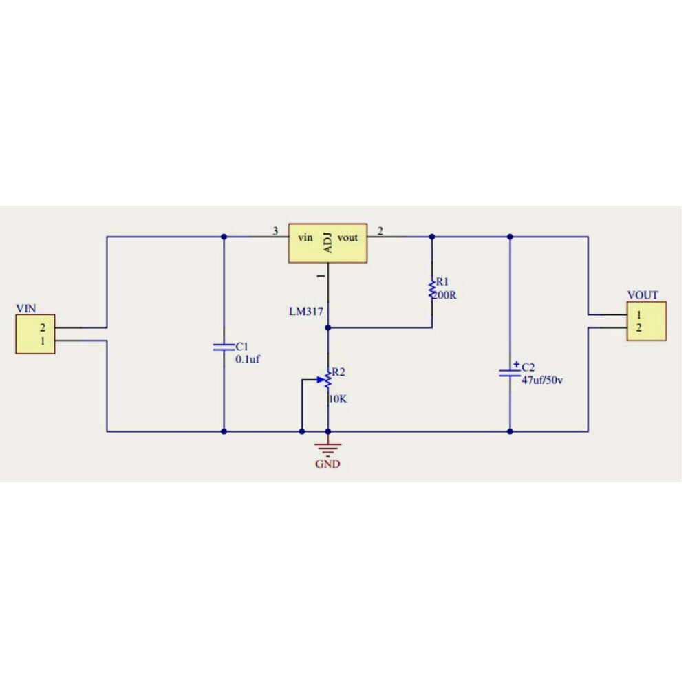 20x LM317 DC-DC Converters Adjustable Linear Regulators Step Down Circuit Board