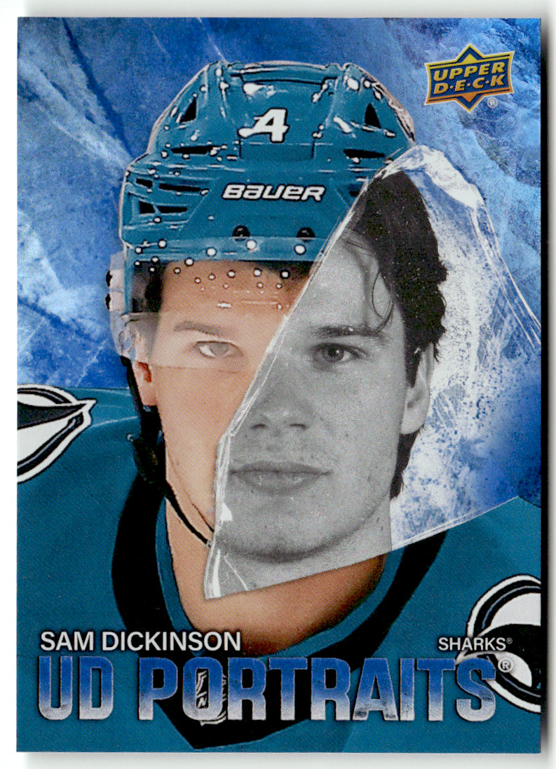 Upper Deck Series 2 NHL 2025-26 UD Portraits No. P-43 Sam Dickinson