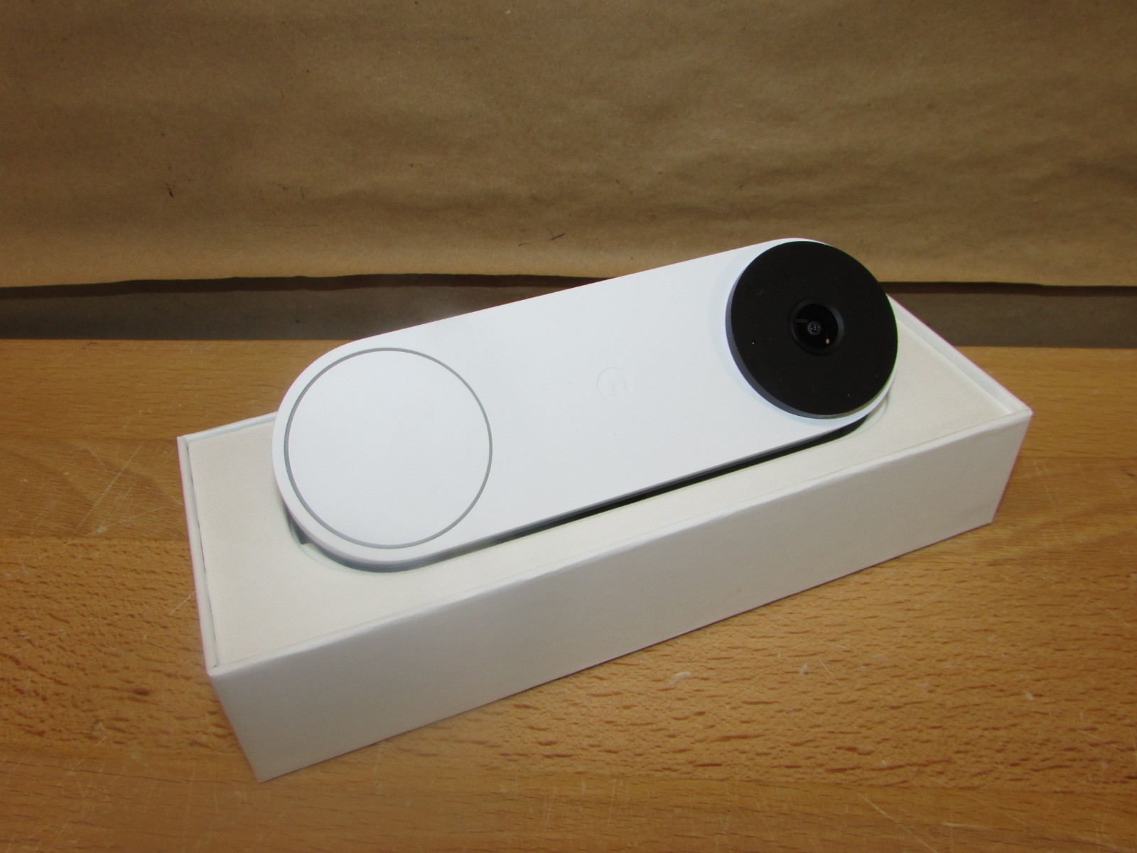 Google Nest Doorbell Wired 2nd Gen Smart Video Doorbell White Open Box