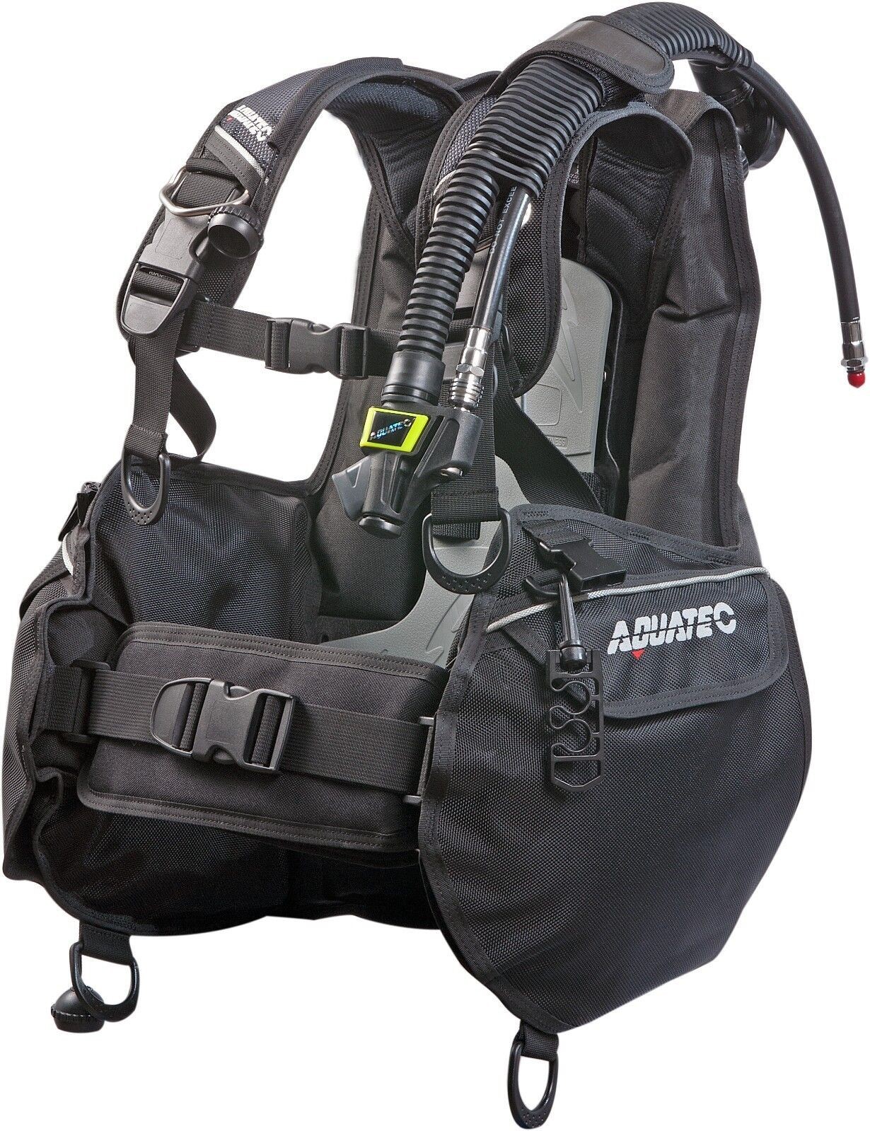 Aquatec Scuba BC25 Diving Vest BC BCD Buoyancy Compensator Dive Gear Size S