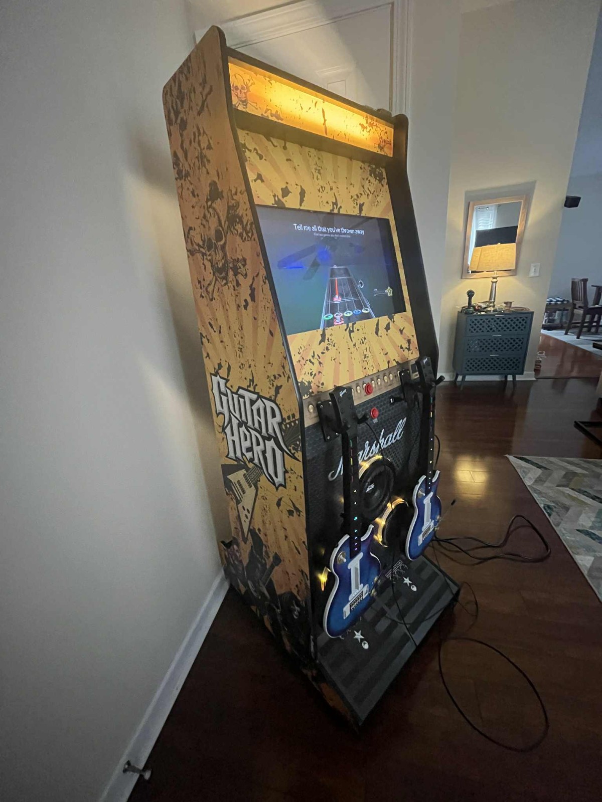 Guitar Hero Clone Hero PC AND NEW CRKD Guitars -ready for your Cabinet