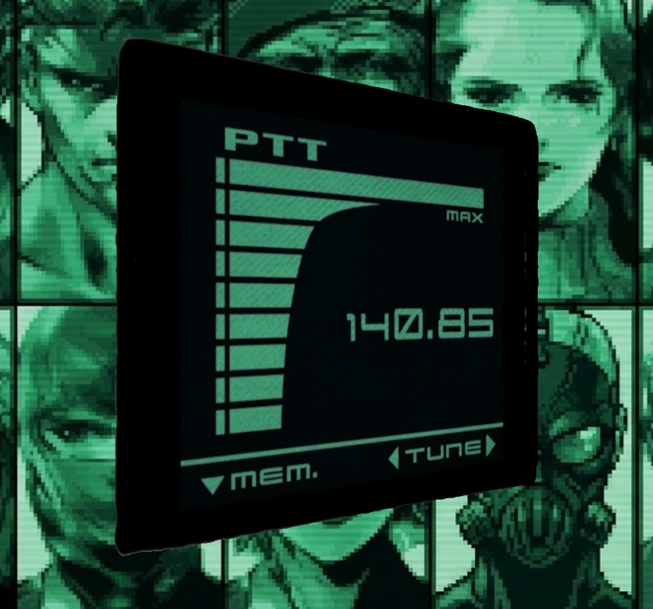 MGS Snake Codec Call Screen Metal Gear Solid Tactical Hook Morale [sub]