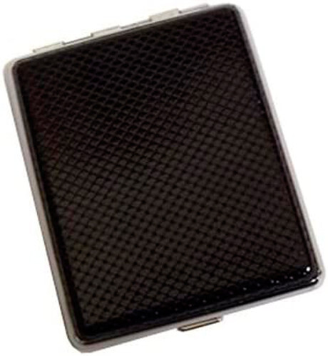 100's Double Sided Crush-Proof Leather Cigarette Case Holds 18 Cigarettes - 3024