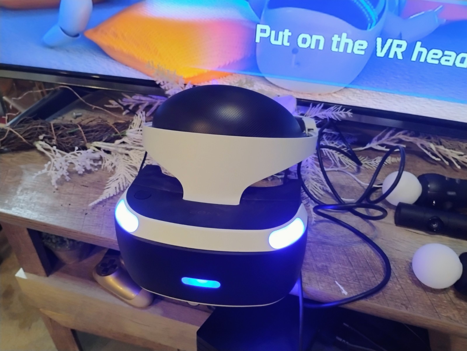 Sony PlayStation VR PS4 Headset Controller Camera Bundle Tested And Working