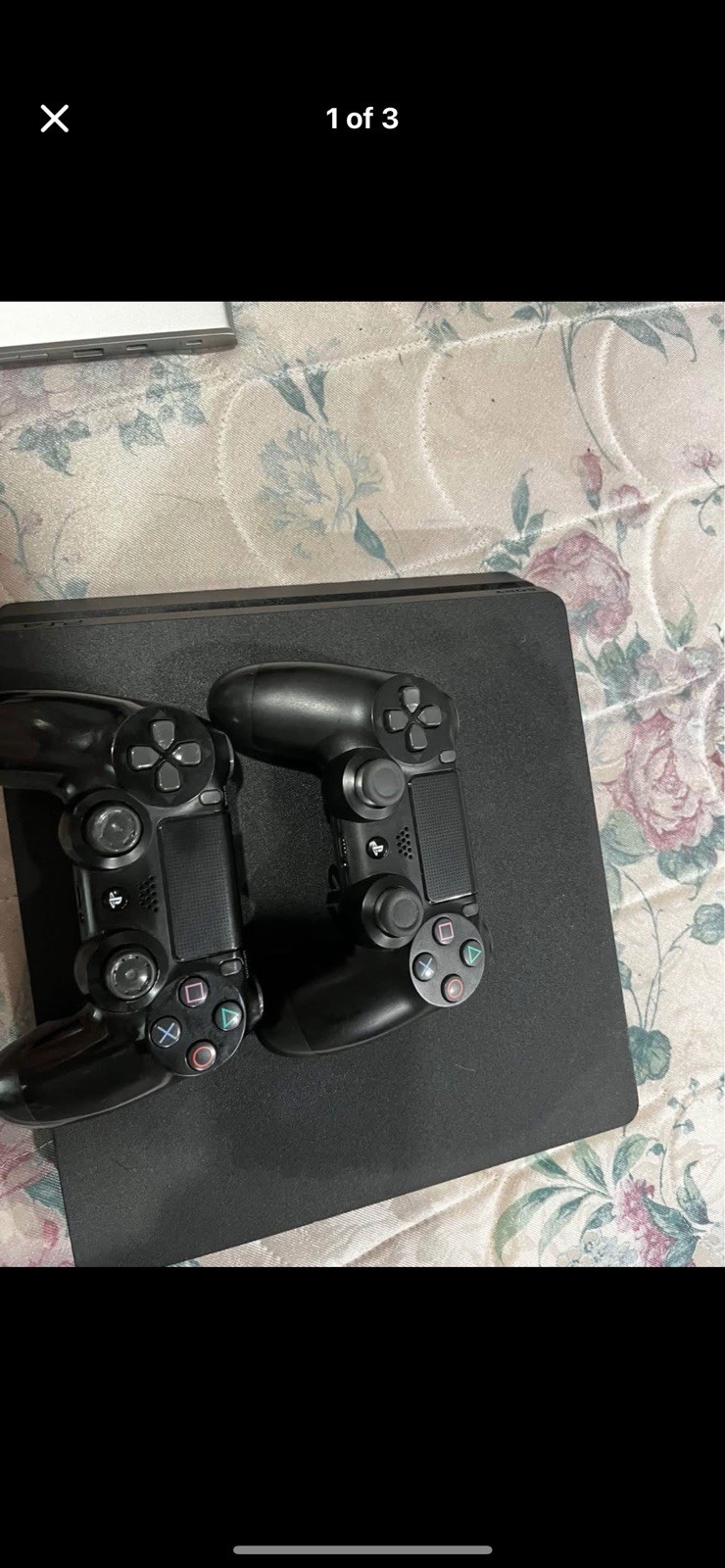 PS4 2 Controllers And A Headset
