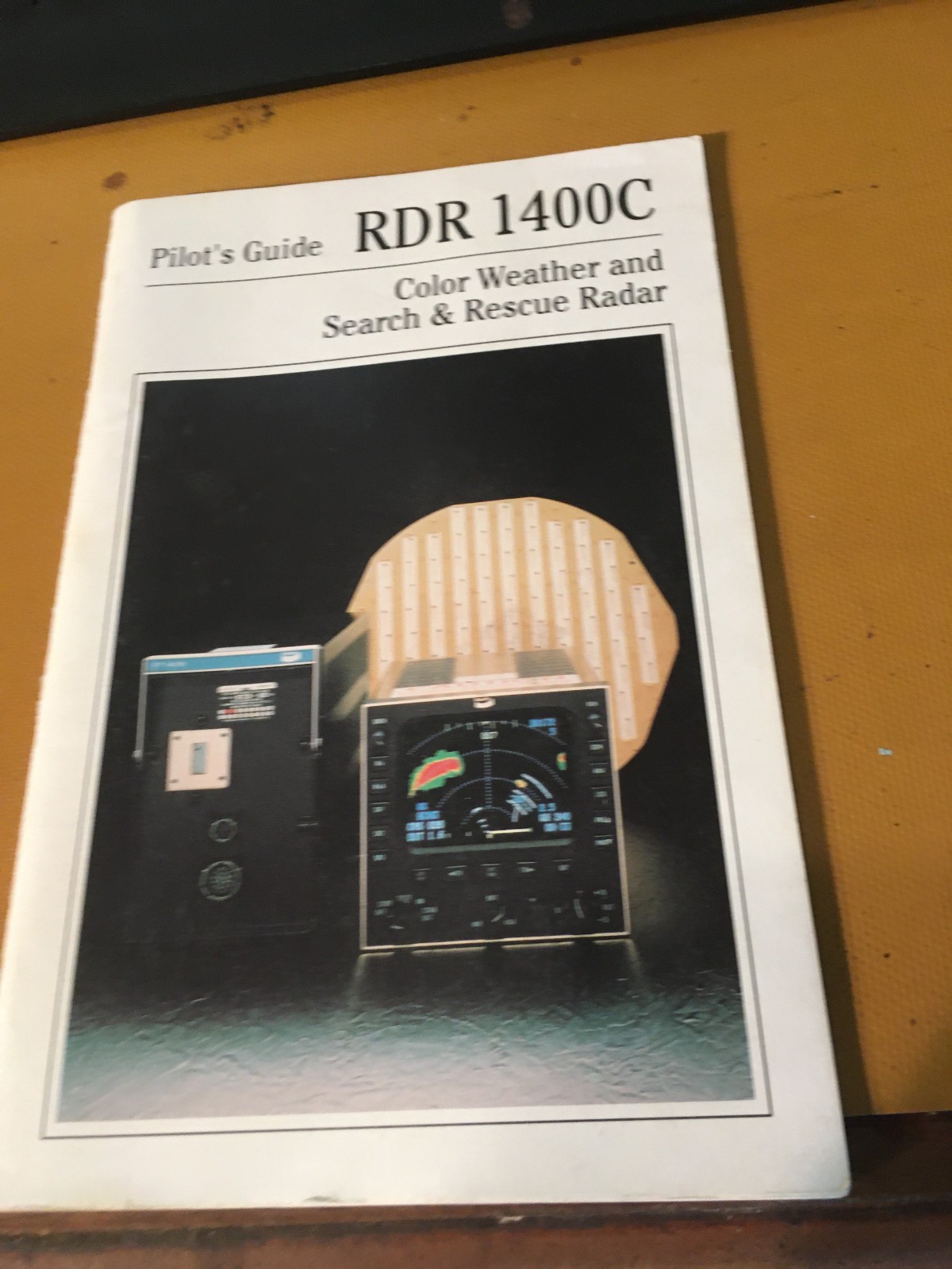 Bendix RDR-1400C Color Radar Pilot's Guide Manual