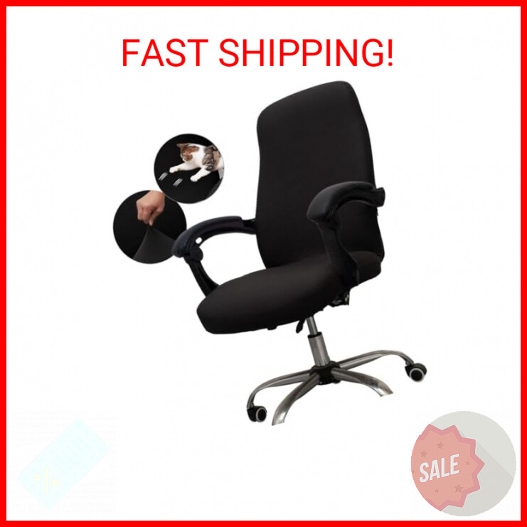 Melaluxe Office Chair Cover - Universal Stretch Desk Chair Cover, Computer Chair