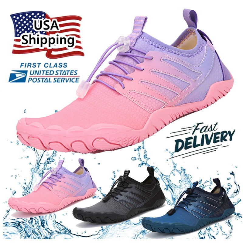 Water Shoes Quick Dry Barefoot for Swim Diving Surf Aqua Sport Beach Vacation