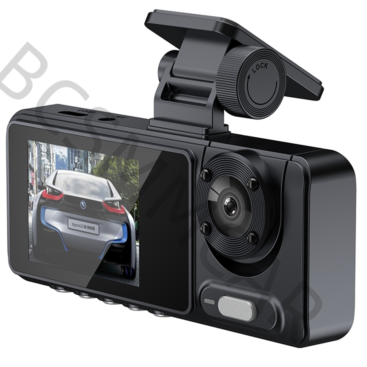 3 Lens 1080P Car DVR Dash Cam WIFI Recorder Video G-sensor Night Vision