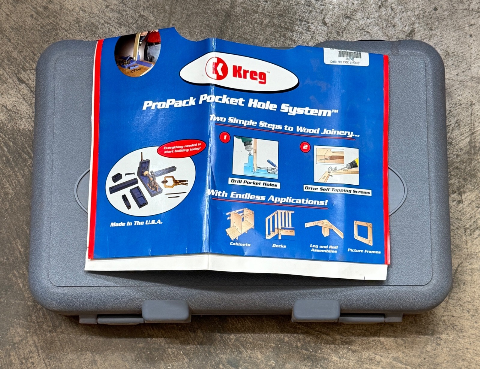 Kreg K2000 ProPack Pocket Hole System (6775)