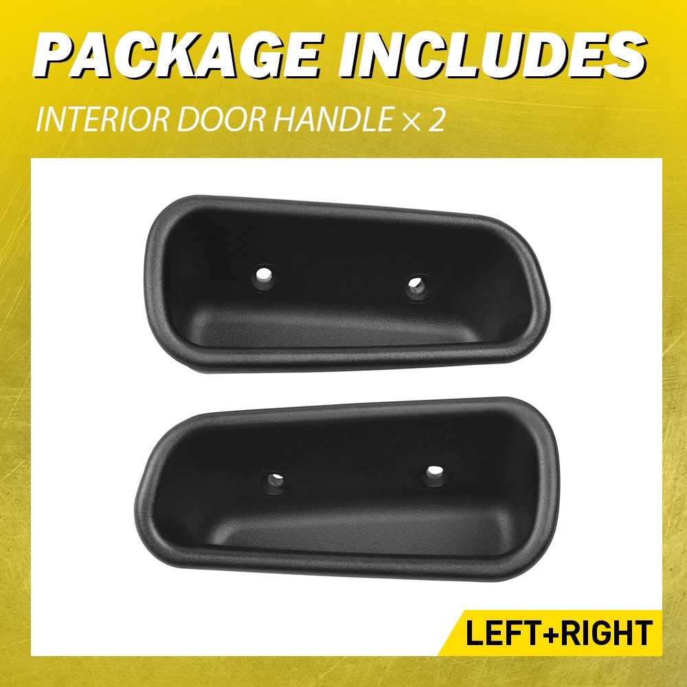 Pair For 1994-2002 Dodge Ram 1500 2500 3500 Front RH LH Door Pull Handle Cup EXF