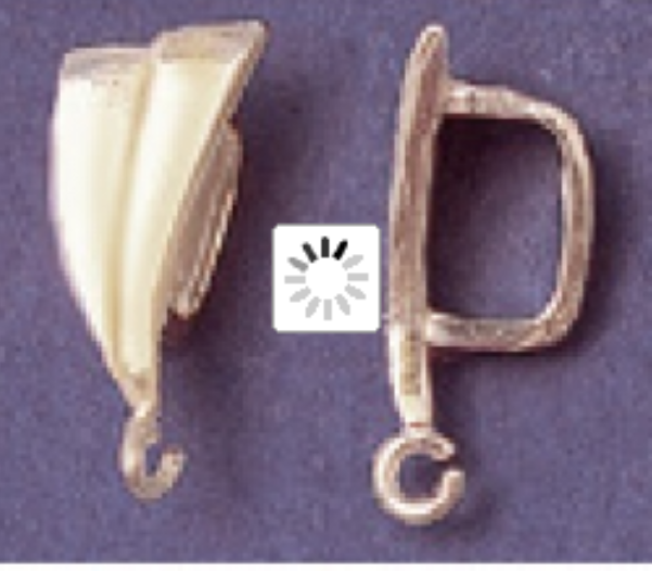 Slider Dangle Bails - Jewelry Component - Sterling Silver - 5pcs