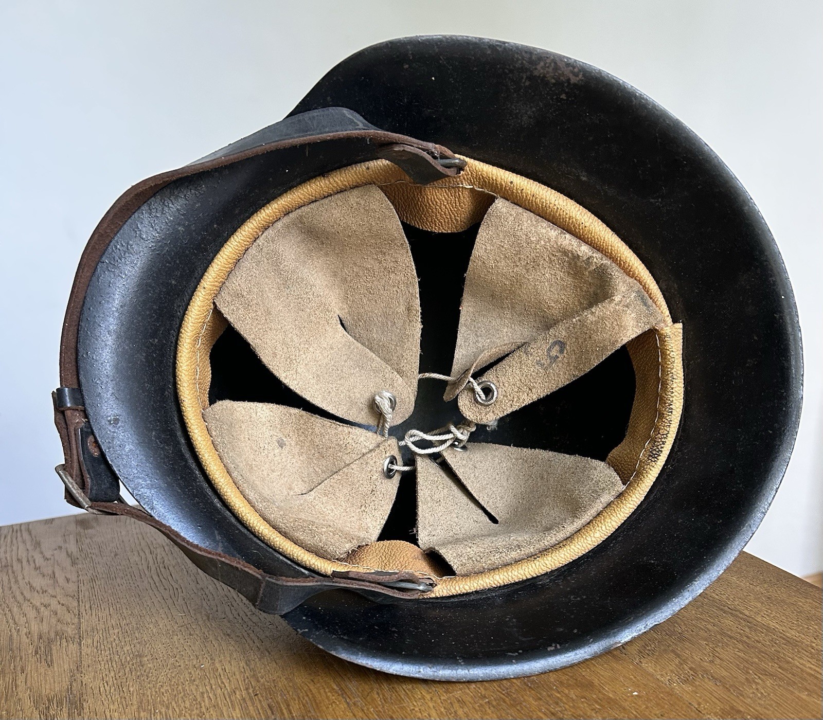 WW2 M42 ET64 1528 German Helmet