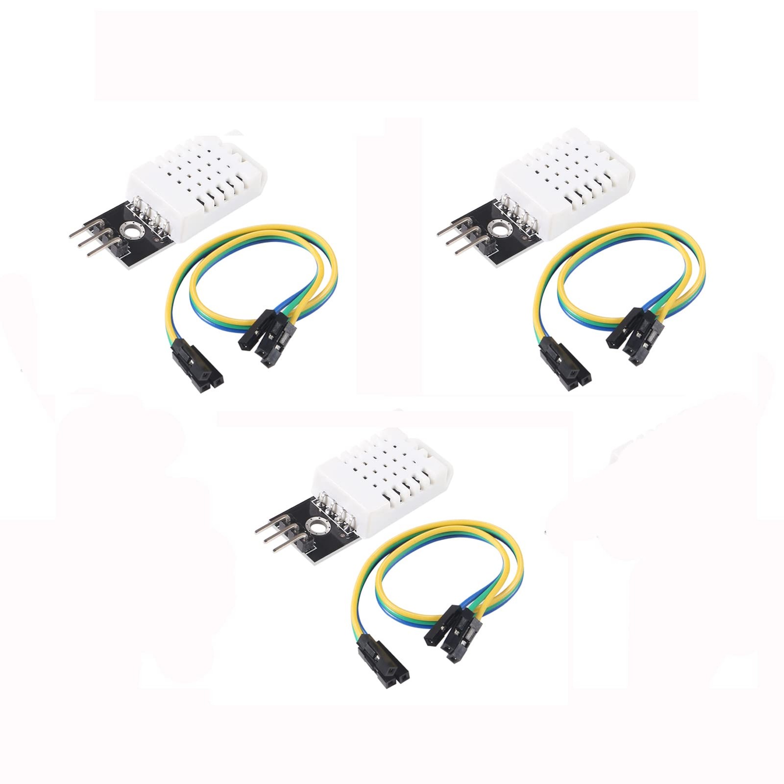 DHT22 AM2302 Digital Temperature Humidity Sensor Monitor Module DIY 3 PCS Set