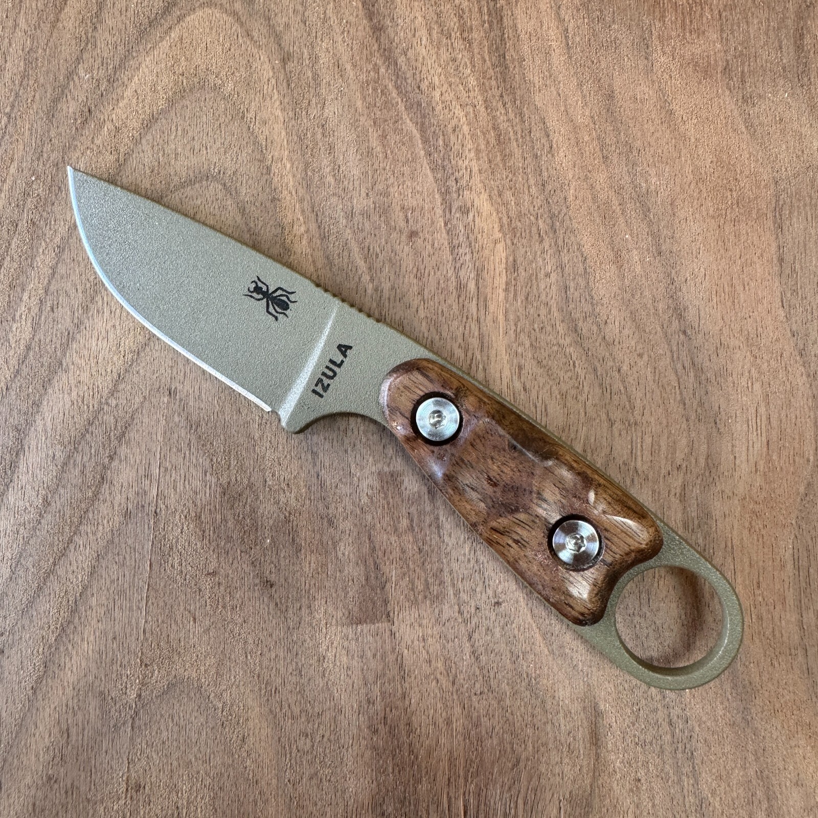 Scales compatible with ESEE Izula knife Walnut