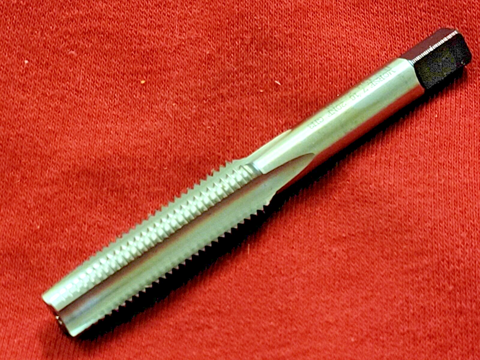 7/16-20 Taper Hand Tap Morse MT3732310 HSS RH NF GH3 USA 4 Flute