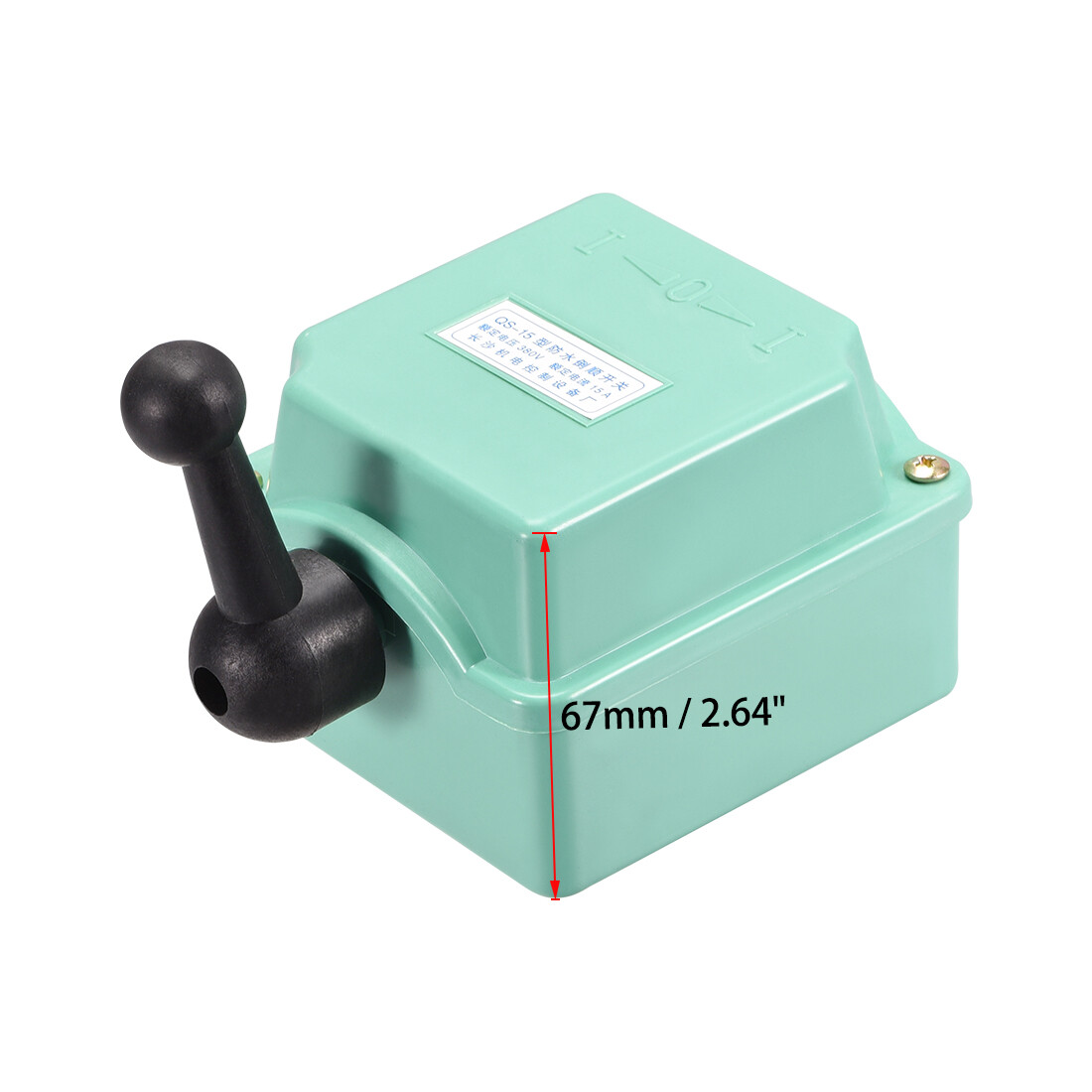 Drum Switch QS-15 3-Positon Forward/Off/Reverse Motor Control Plastic Shell 15A