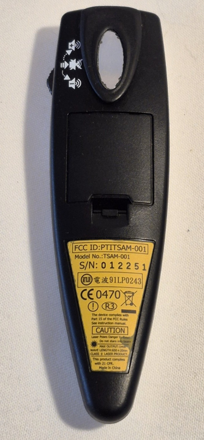 Keyspan TSAM-001 Laser Pointer Power Point Presentation Pointer / Remote Control