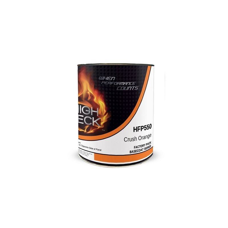 High Teck HFP550 CHRYSLER CRUSH ORANGE PL4 Urethane Basecoat QUART 1:1 Mix Ratio