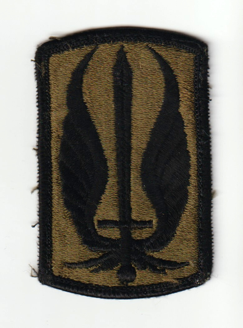 US ARMY 17th AVIATION BRIGADE Olive/Drab Patch