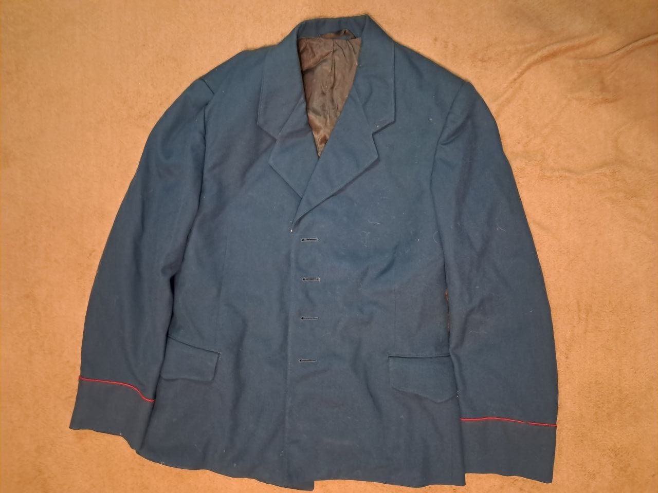 Military Officer Soldier Jacket Vintage Original Army Collectible Soviet USSR