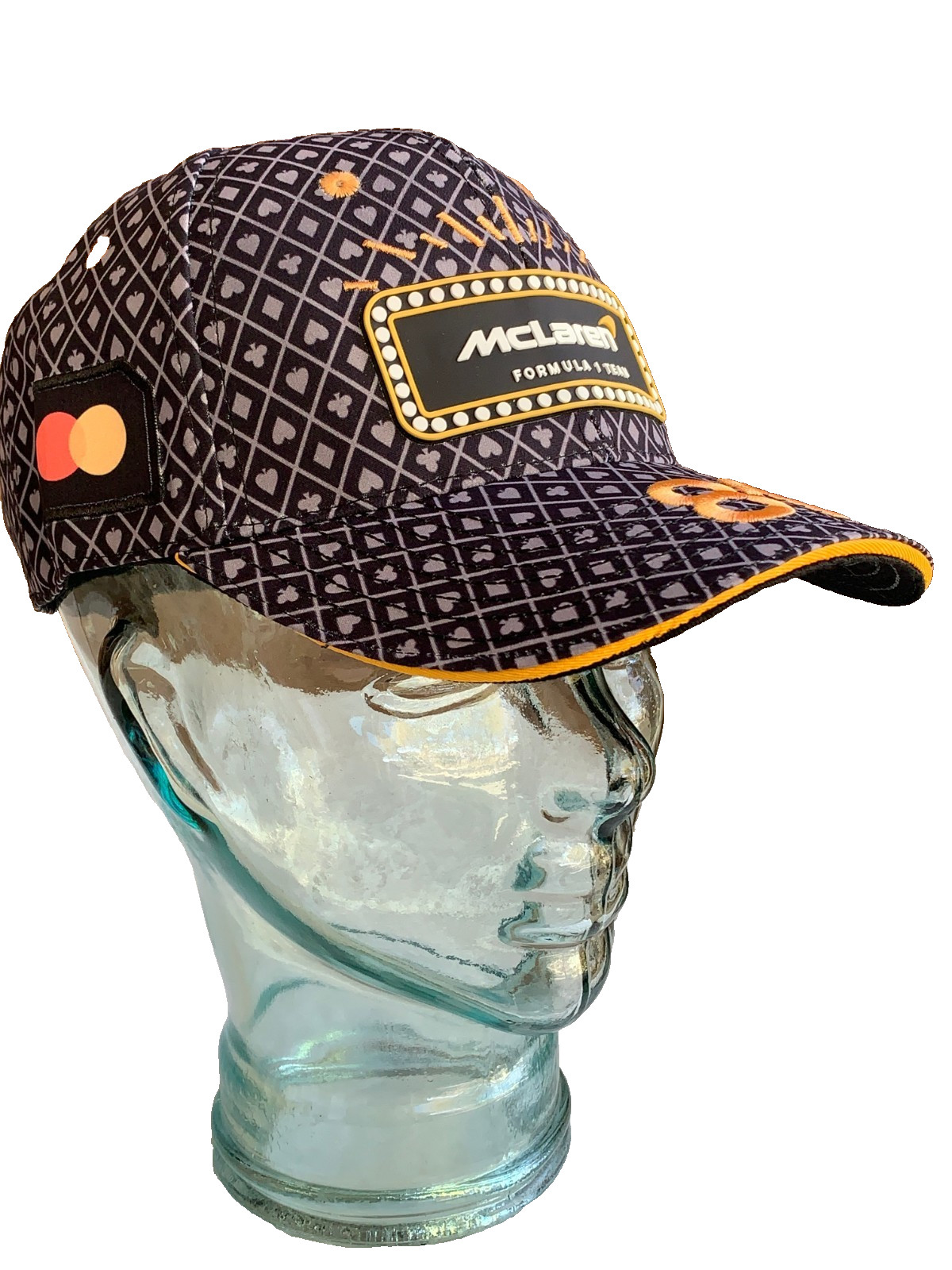 2025 Las Vegas Grand Prix Black McLaren F1 Racing Piastri 81 Cap; Factory 2nd