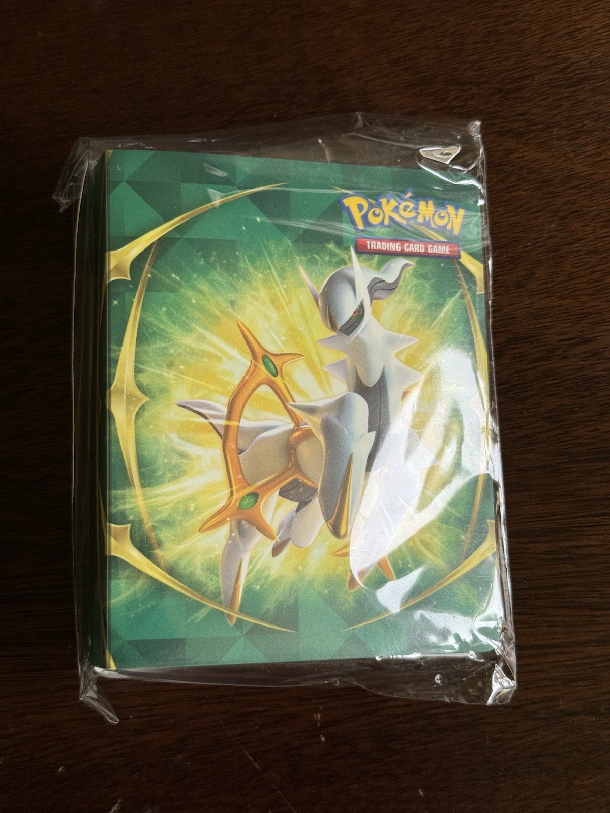 Arceus Mini Binder Portfolio Collector's Chest Exclusive Official TCG Pokemon
