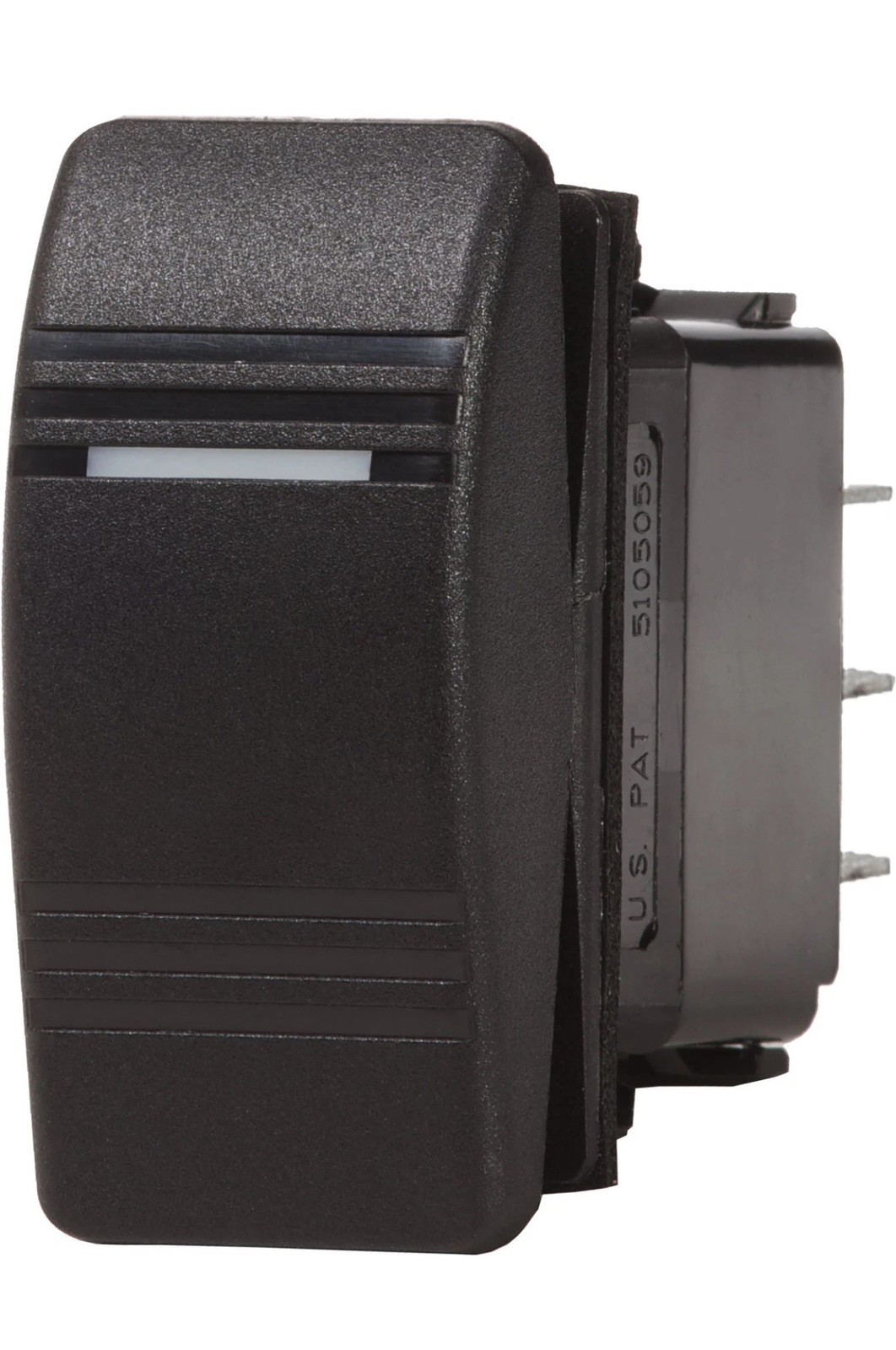 Blue Sea Systems 8282 Contura OFF-ON SPST Switch, Black