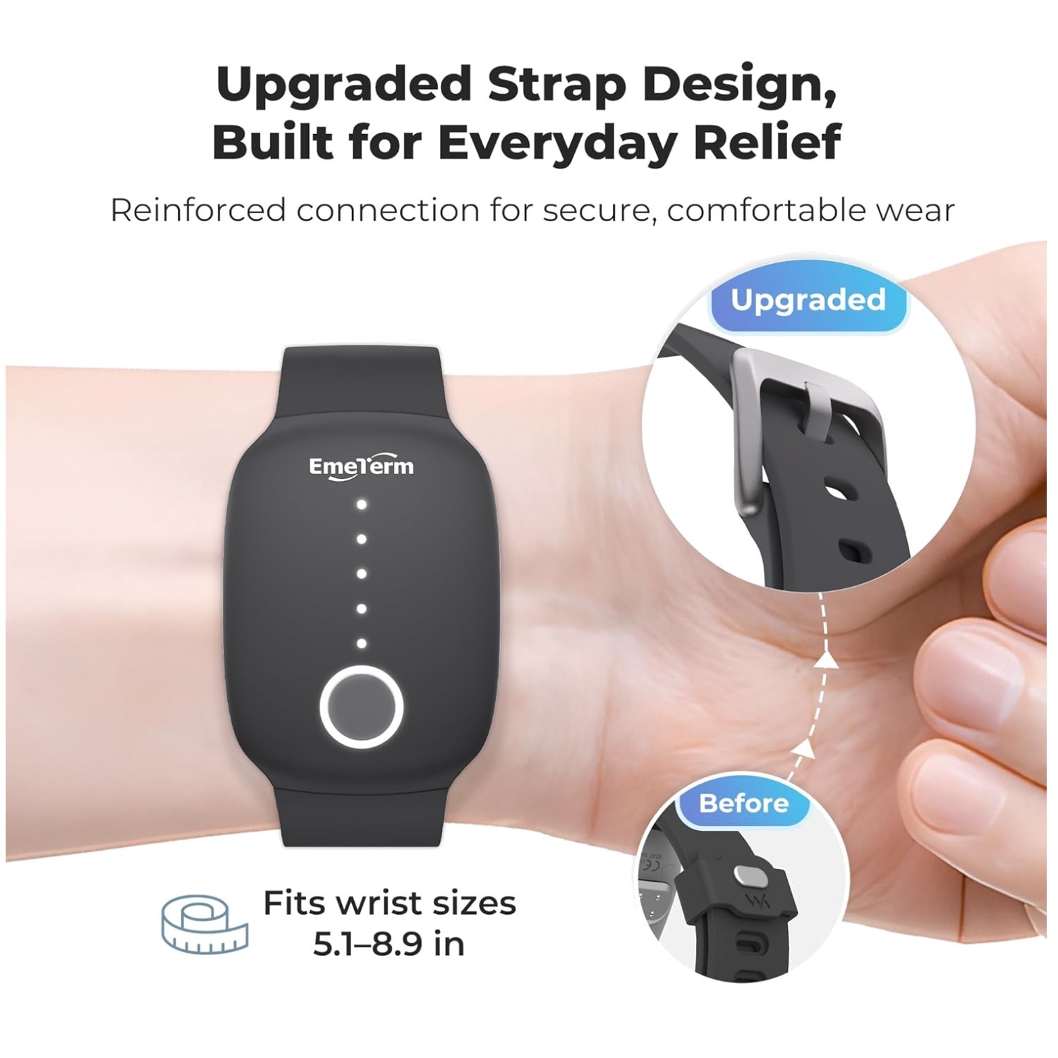 Morning Sickness Relief Band - Rechargeable, Drug-Free
