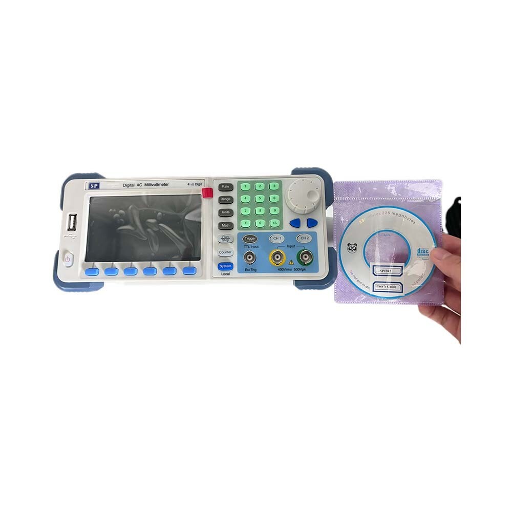 Digital AC Millivoltmeter Dual Channel Millivolt Meter Tester Range 5Hz~6MHz